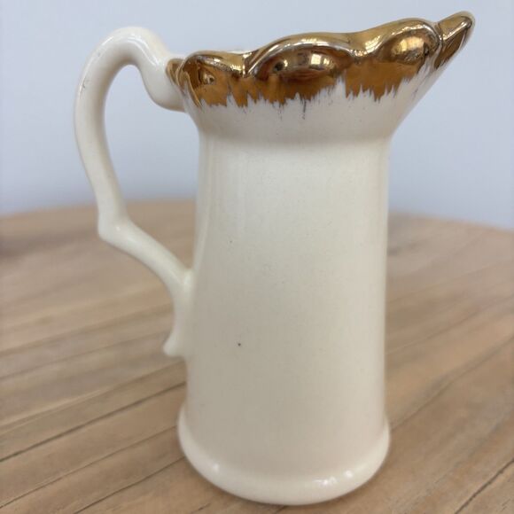 Vintage Wyoming Souvenir Creamer Pitcher 1960s Western Meadow Lark Cottagecore - Picture 7 of 11
